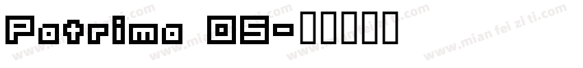 Patrima 05字体转换